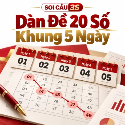 Dàn đề 20 số khung 5 ngày